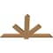 Ekena Millwork Kennewick Timber Gable Bracket, Western Red Cedar, 60"W x 35"H x 1 1/2"D x 5 1/2"F, 14/12 Pitch GBW060X35X0206KEN00SWR - alternate 3